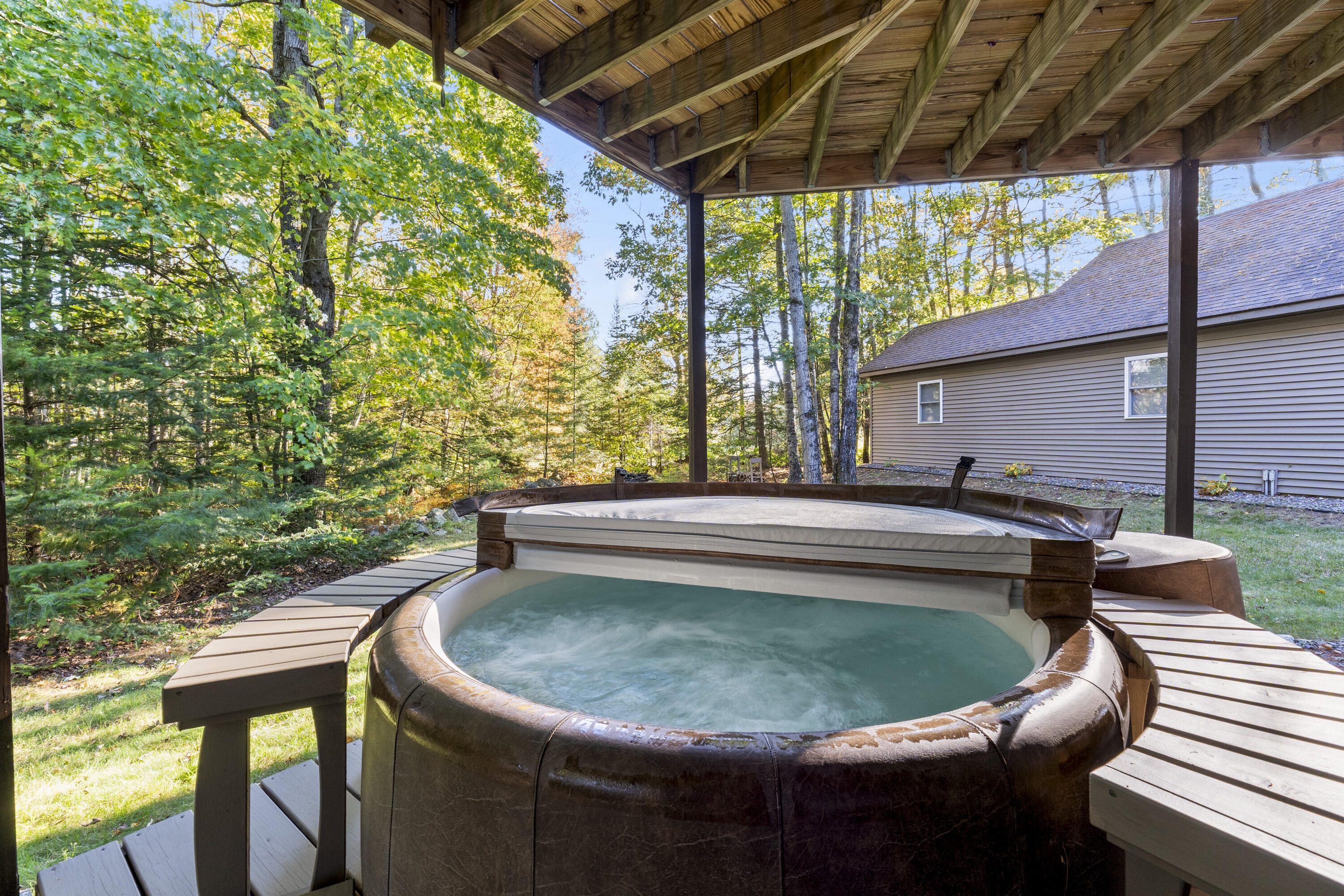 376 Bowdoinham Road Sabattus, ME 04280 - Photo 35 of 81 Hot Tub