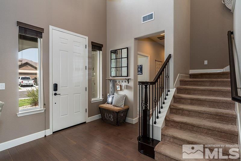 2785 Tobiano Drive Reno, NV 89521 - Photo 10 of 27 a view of entryway with livingroom and stairs