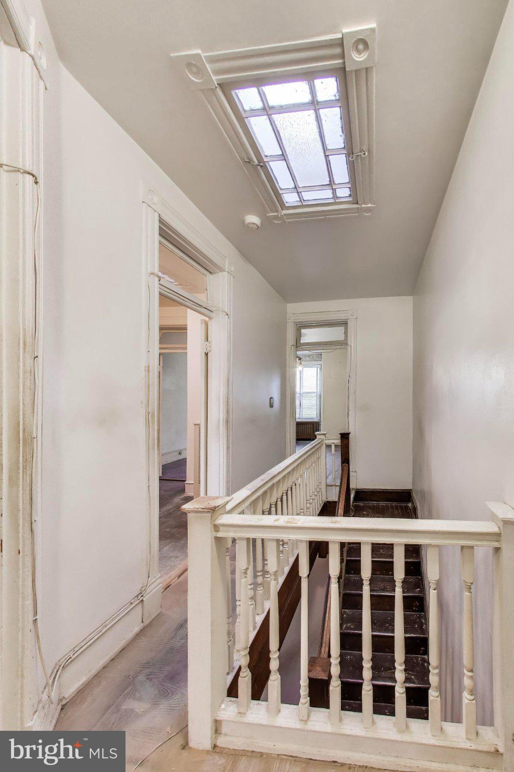 140 U Street Northwest Washington, DC 20001 - Photo 15 of 39 a view of staircase with railing and white walls