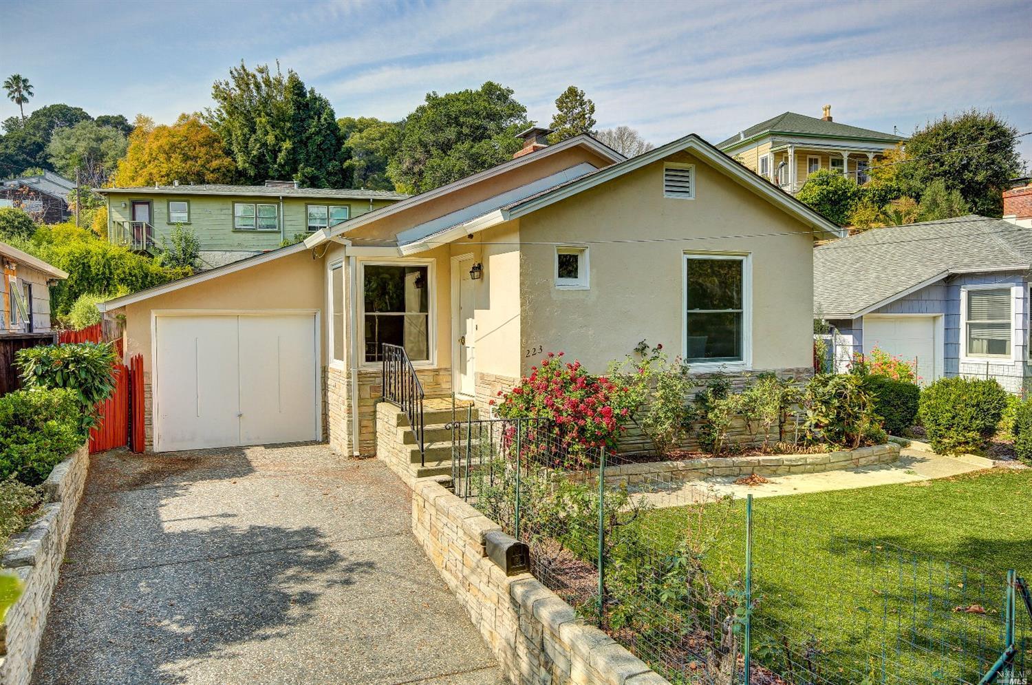 223 Marin Street San Rafael, CA 94901 - Photo 1 of 1 a view of a house with yard and plants