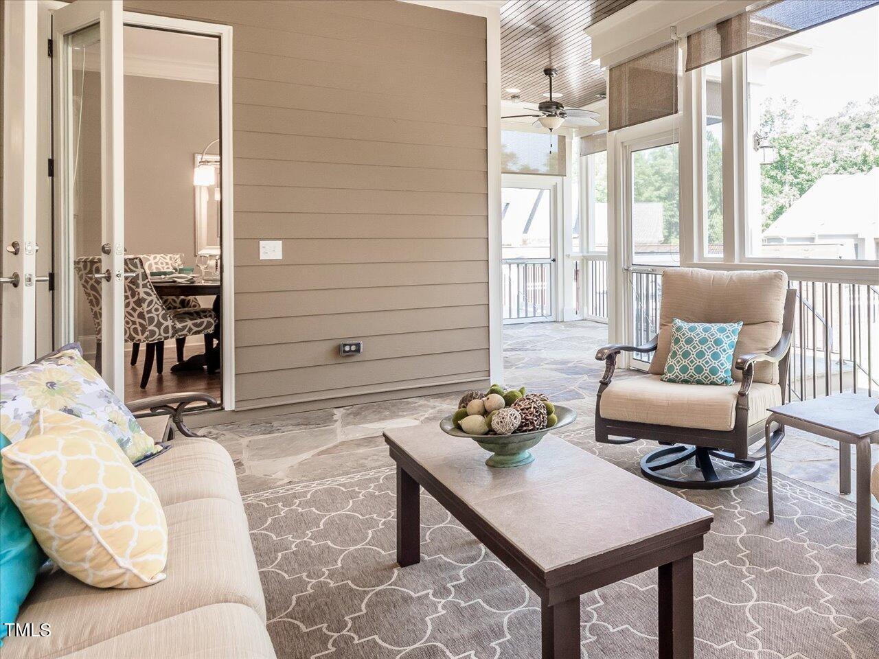 3105 Colmar Manor Drive Cary, NC 27519 - Photo 50 of 61 a living room with furniture and wooden floor