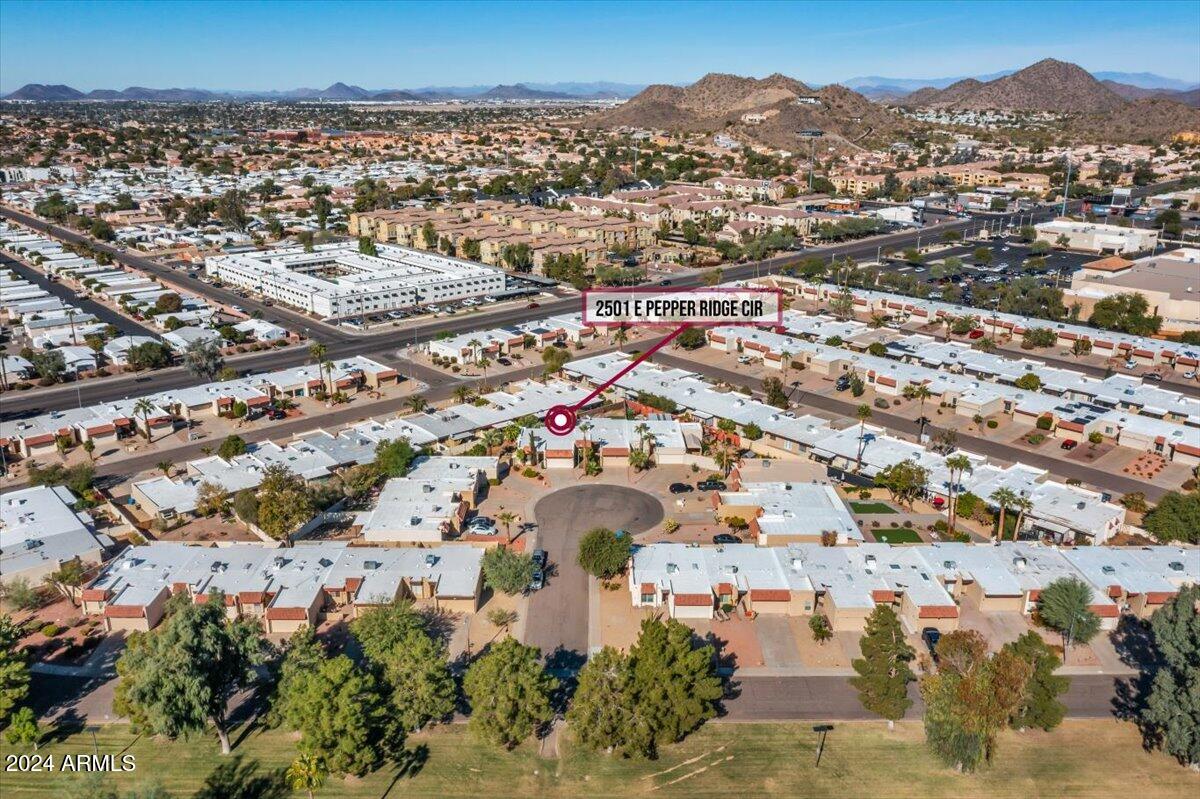 2501 East Pepper Ridge Circle Phoenix, AZ 85032 - Photo 35 of 48 01-Aerial of neighborhood