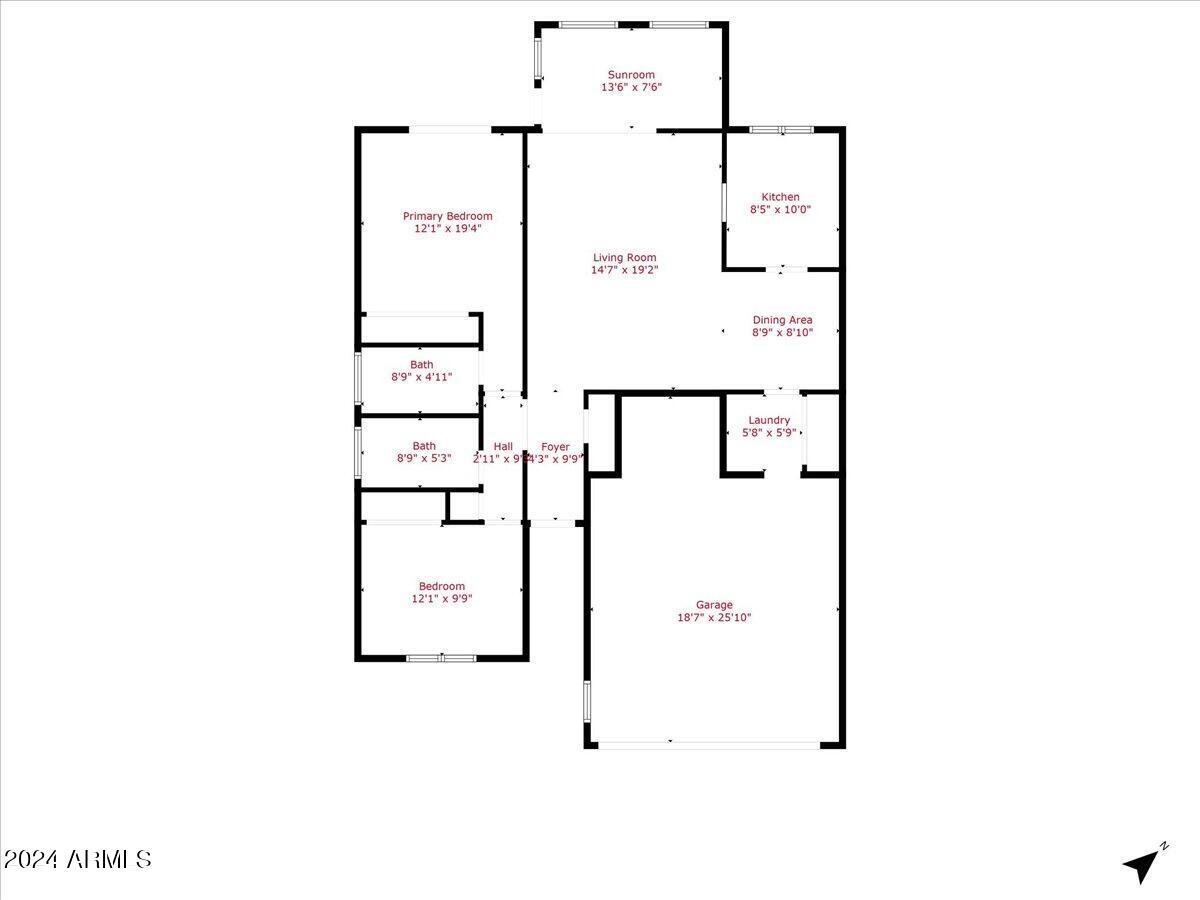2501 East Pepper Ridge Circle Phoenix, AZ 85032 - Photo 48 of 48 48-Floor plan