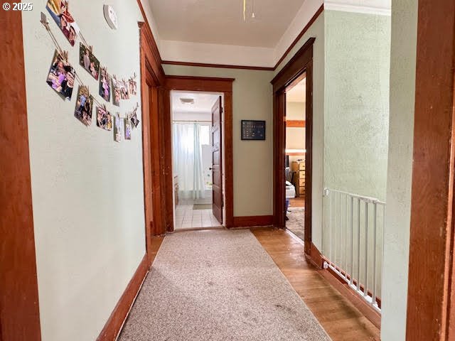 904 Penn Avenue La Grande, OR 97850 - Photo 33 of 46 a view of a hallway with wooden floor and entryway