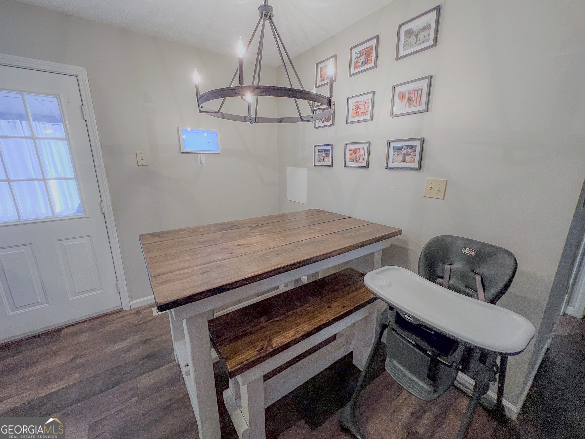 741 Howell Road Zebulon, GA 30295 - Photo 61 of 79 a view of a dining room with furniture and chandelier