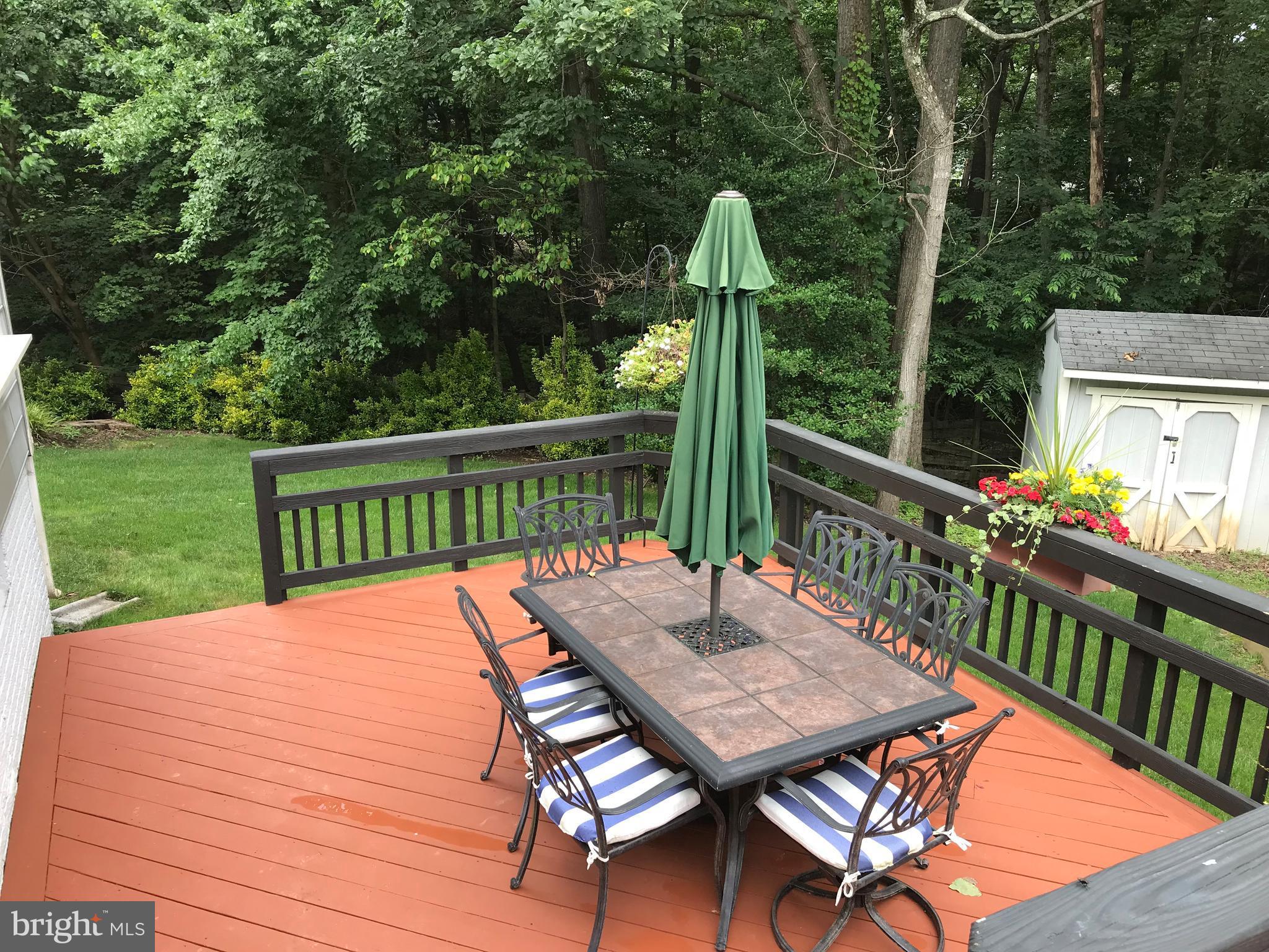 1237 Tottenham Court Reston, VA 20194 - Photo 26 of 30 Deck to Rear Yard