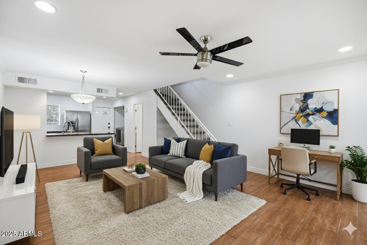 715 South Ext Road, Unit 16 Mesa, AZ 85210 - Photo 1 of 30 Living room staged