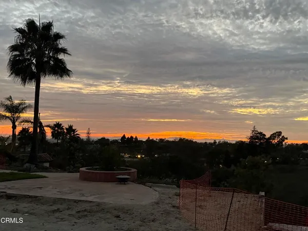 a view of lake with mountain