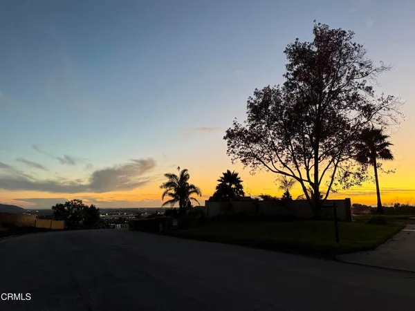 a view of a table and chairs in patio