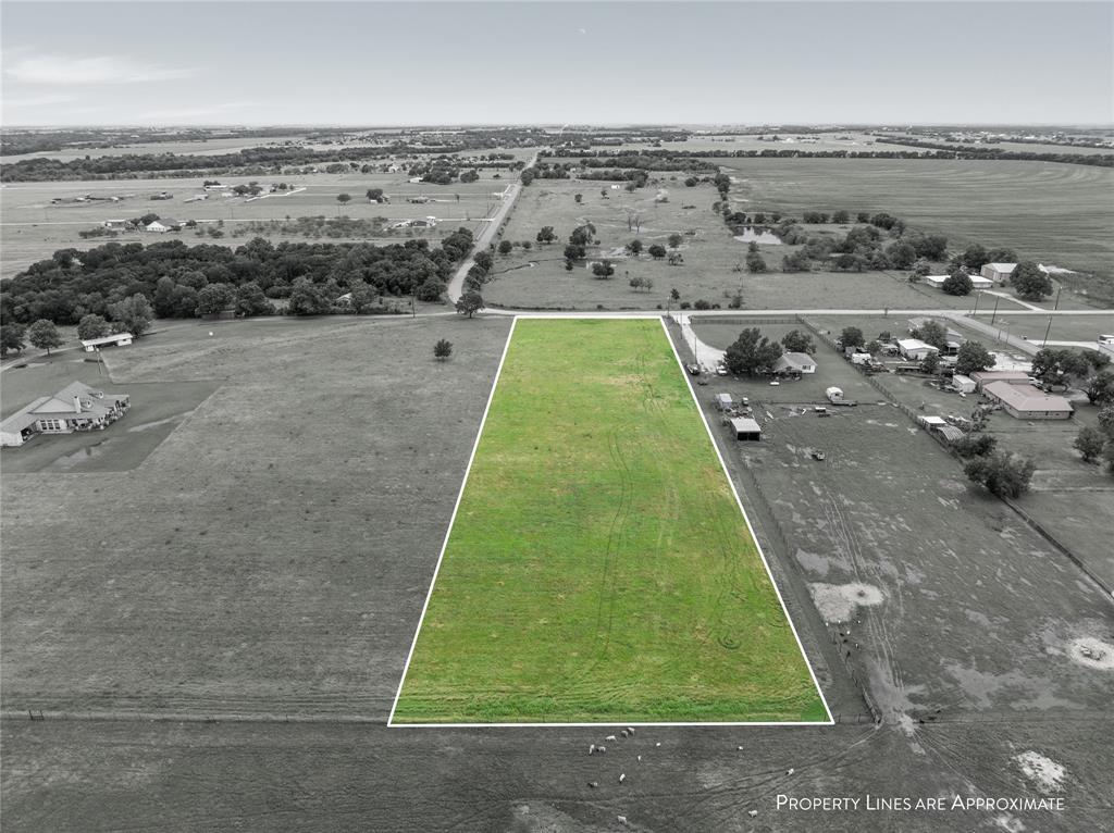 Tbd Kasberg Road West, TX 76691 - Photo 10 of 10 Aerial view of sparsely populated area with property boundaries highlighted