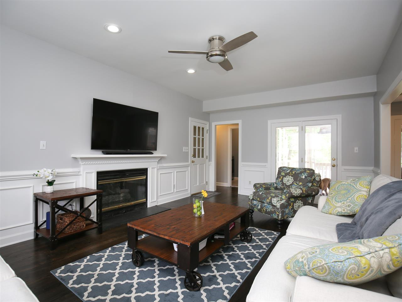 2116 Osprey Circle Raleigh, NC 27615 - Photo 3 of 25 New hardwood flooring, new paint and new lighting! Family Room