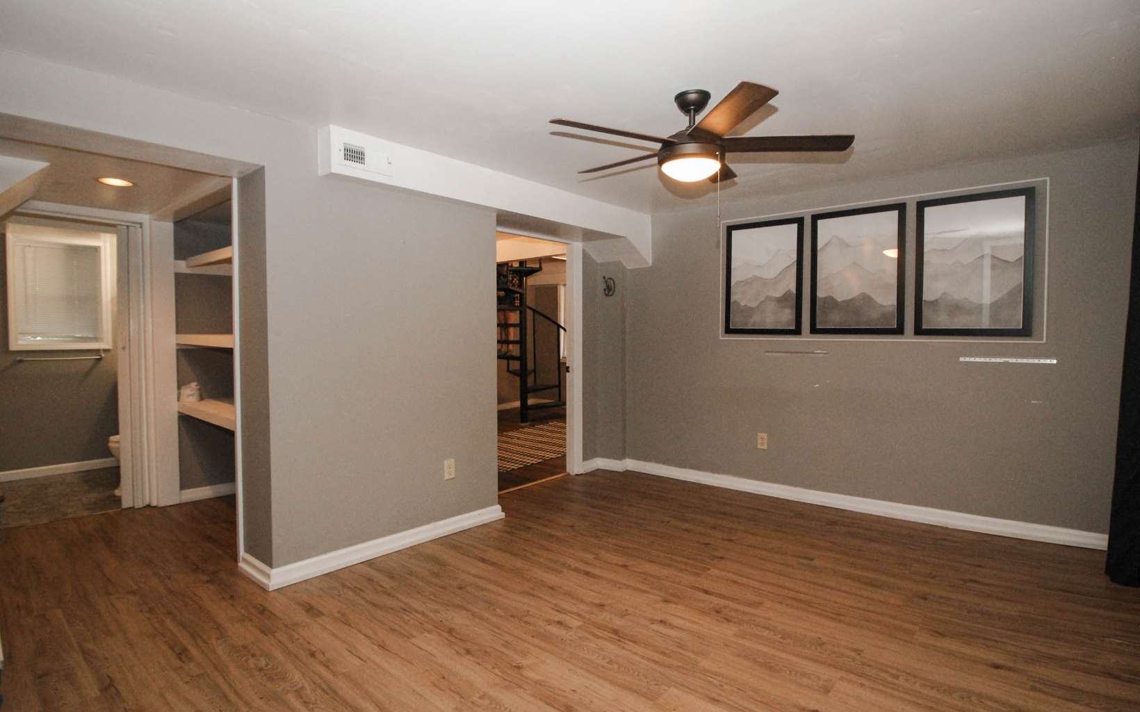 862 Walnut Ridge Ellijay, GA 30536 - Photo 2 of 11 a view of livingroom with hardwood floor and hallway