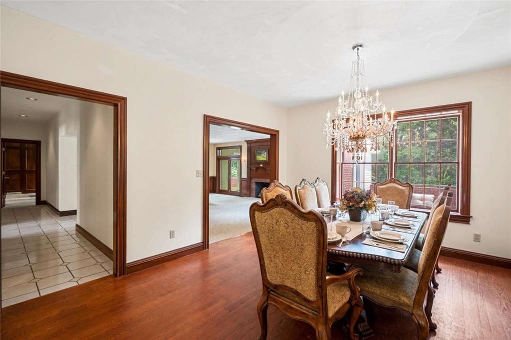 1702 Coulter Road Apollo, PA 15613 - Photo 13 of 50 a view of a dining room with furniture window and wooden floor