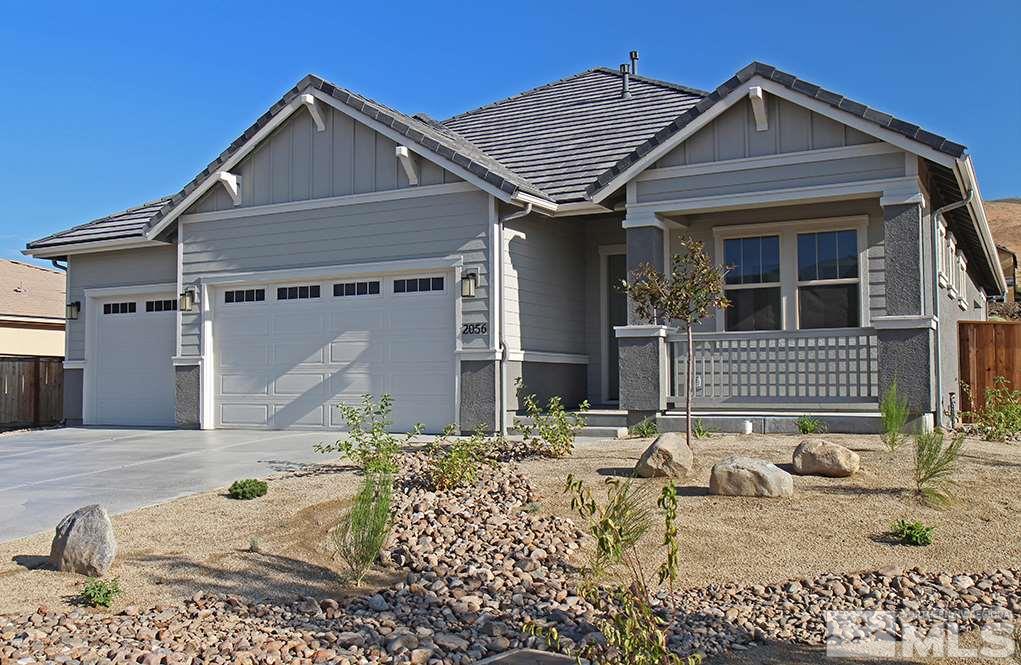 2056 Back Nine Trail Reno, NV 89523 - Photo 1 of 1 a front view of a house with garden