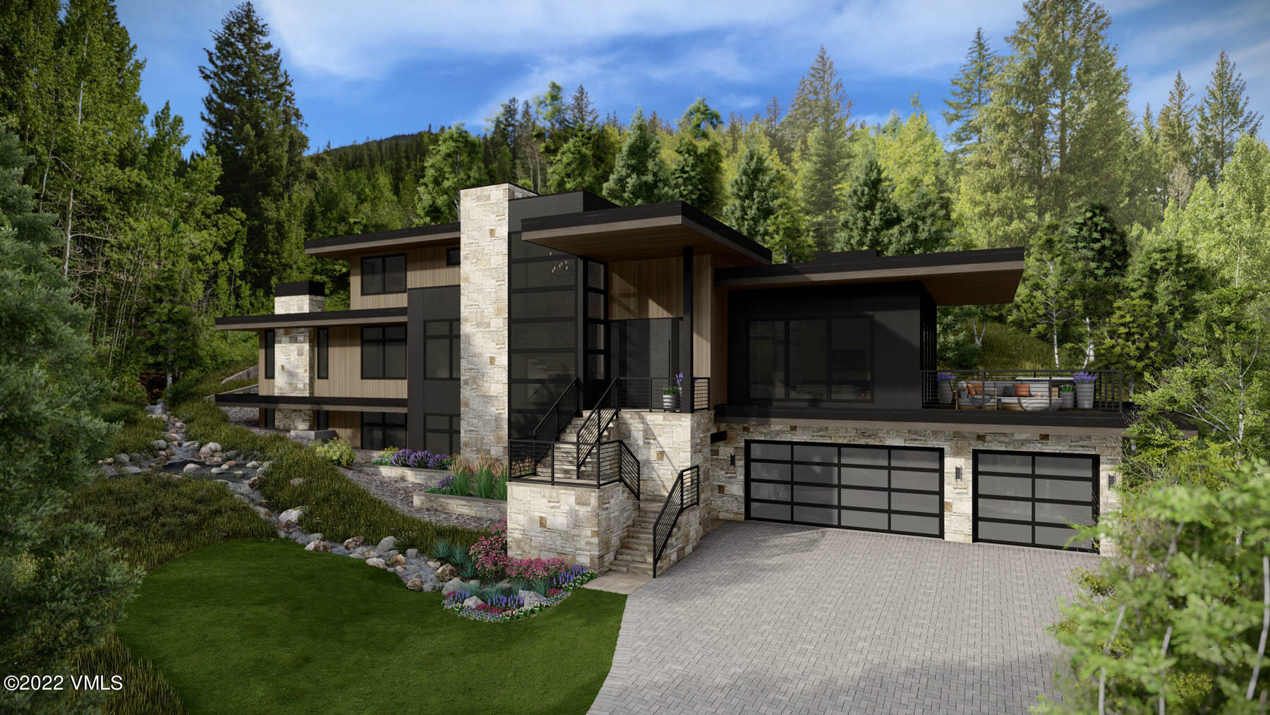 5002 Snowshoe Lane Vail, CO 81657 - Photo 1 of 29 a view of house with yard and entertaining space