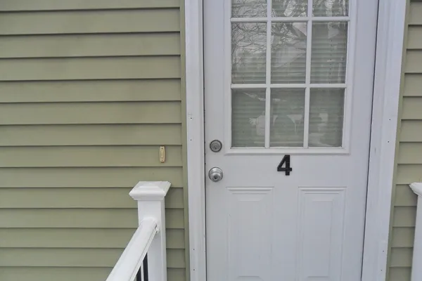 a view of front door