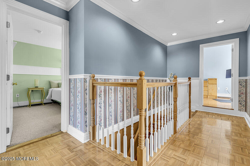 87 Amwell Road Hillsborough, NJ 08844 - Photo 30 of 46 a view of a hallway with a livingroom with furniture