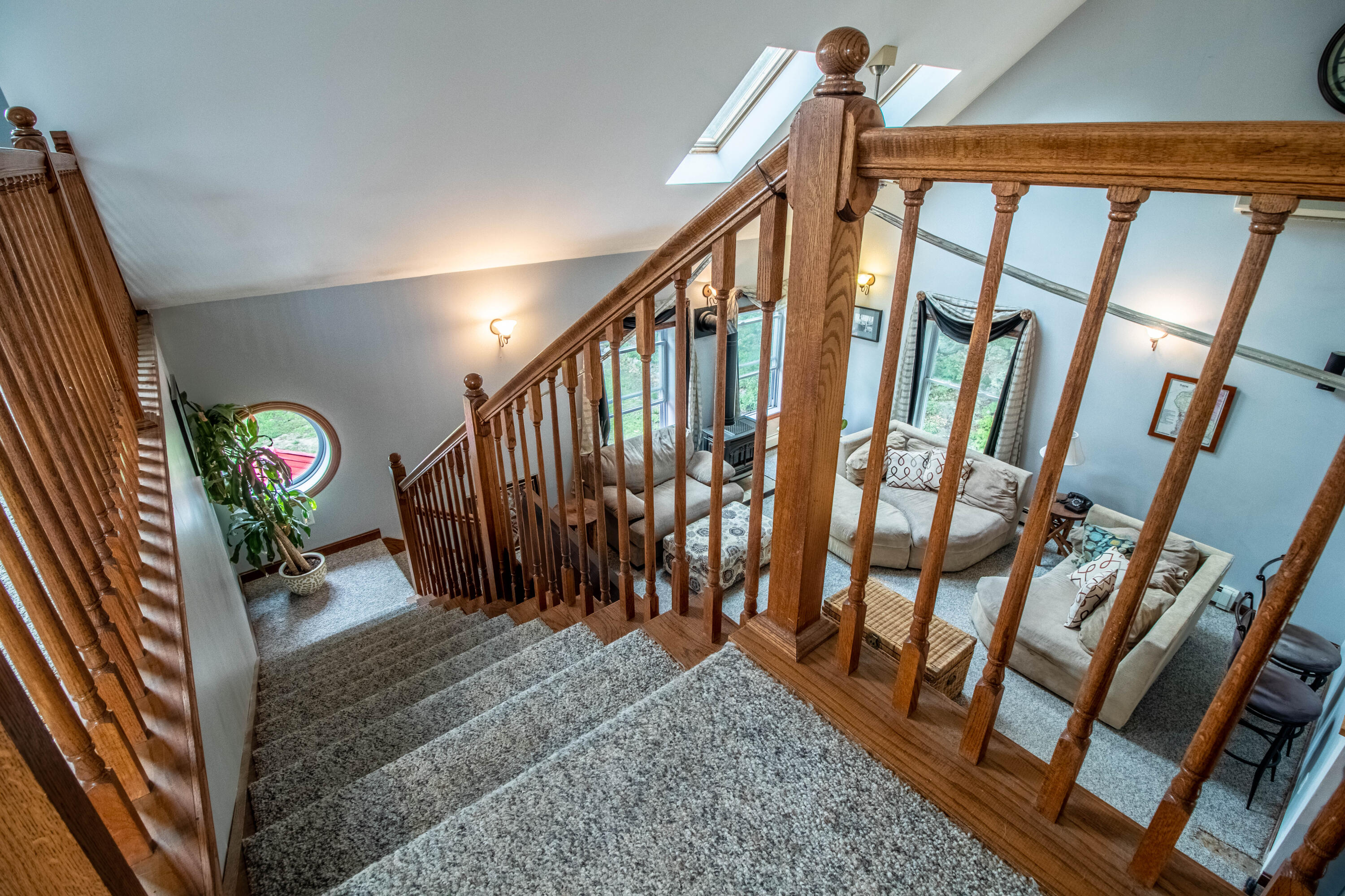 47 Perk's Peak Road Windham, ME 04062 - Photo 19 of 26 Loft Stairs