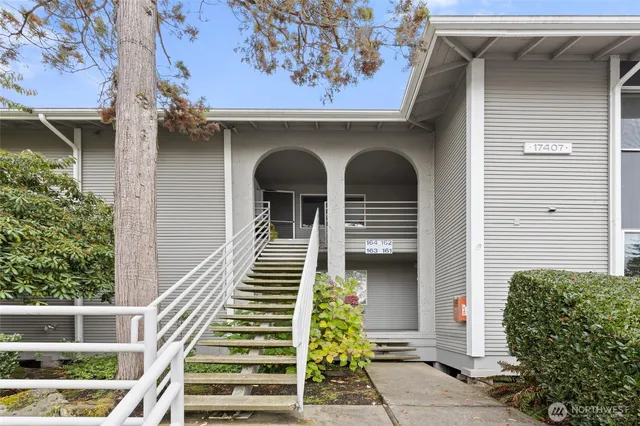 a view of front door