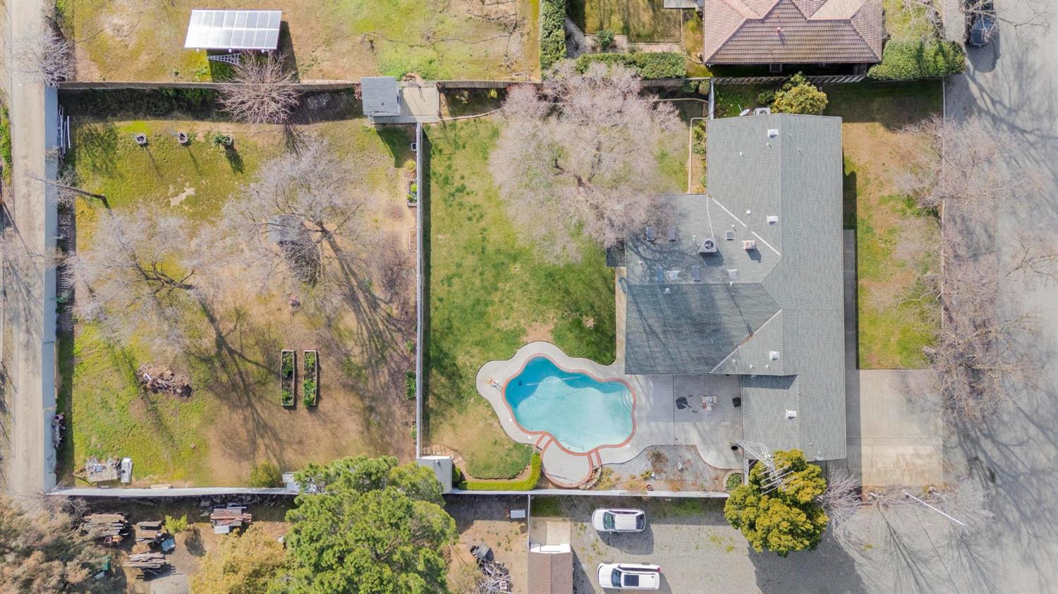 225 Elm Street Maxwell, CA 95955 - Photo 3 of 50 an aerial view of residential house with outdoor space