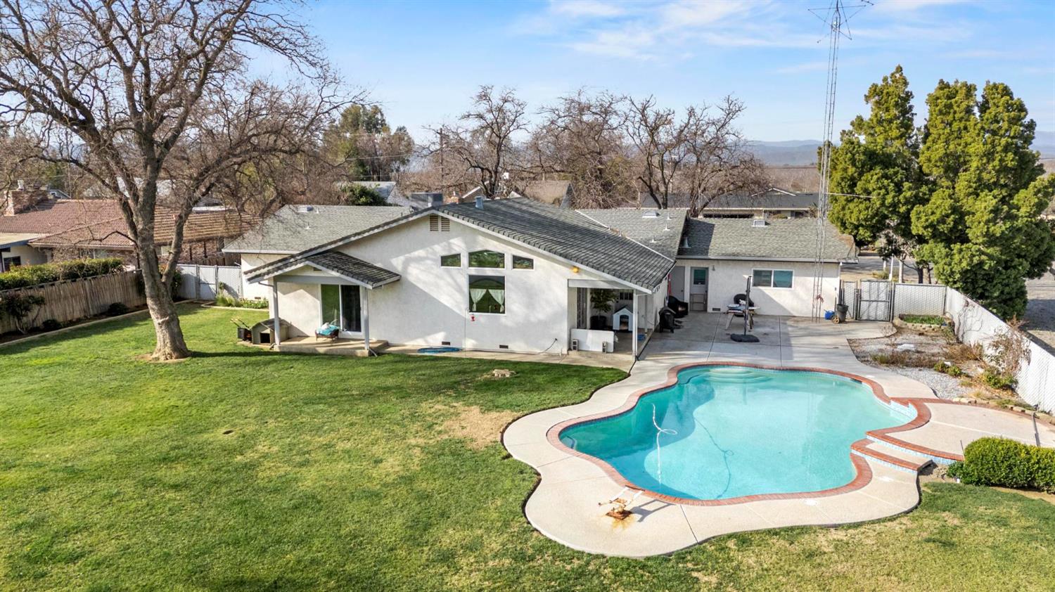 225 Elm Street Maxwell, CA 95955 - Photo 5 of 50 a view of a house with a yard and sitting area