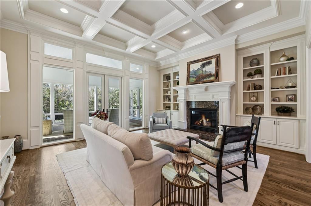 2071 Trimleston Road Statham, GA 30666 - Photo 16 of 96 a living room with furniture and a fireplace