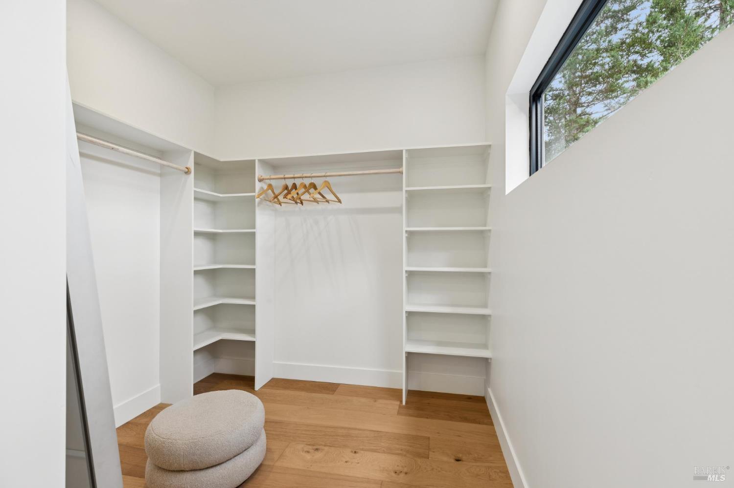1860 McKinley Road Napa, CA 94558 - Photo 65 of 89 a view of walk in closet with empty racks