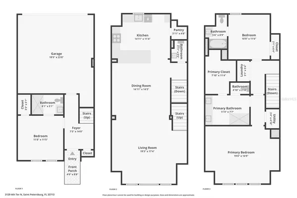$4,500 | 3129 4th Terrace North, St. Petersburg, FL 33713