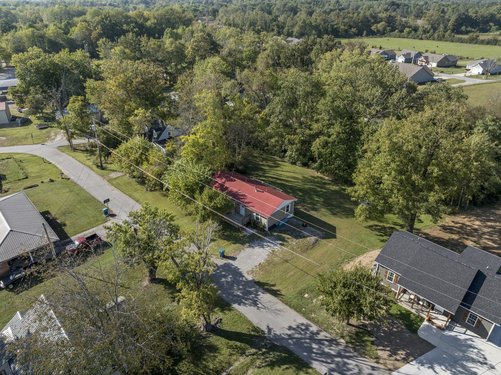 408 Magnolia Street Baxter, TN 38544 - Photo 37 of 44 an aerial view of a yard with outdoor space