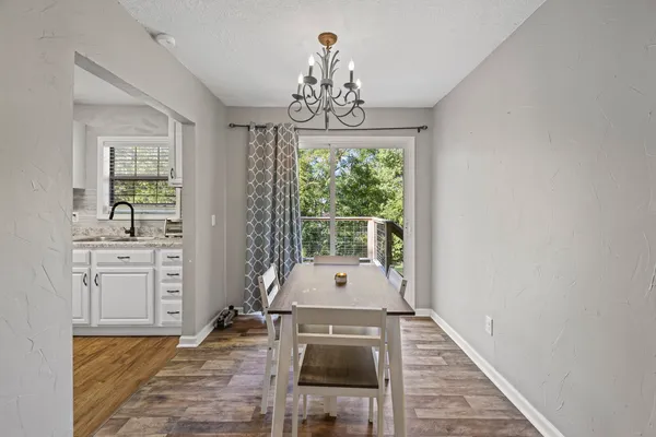 a very nice looking room with a large window
