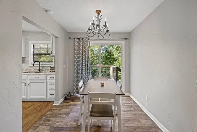 a very nice looking room with a large window