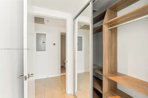 a view of front door