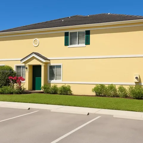 a view of a car park side of the road