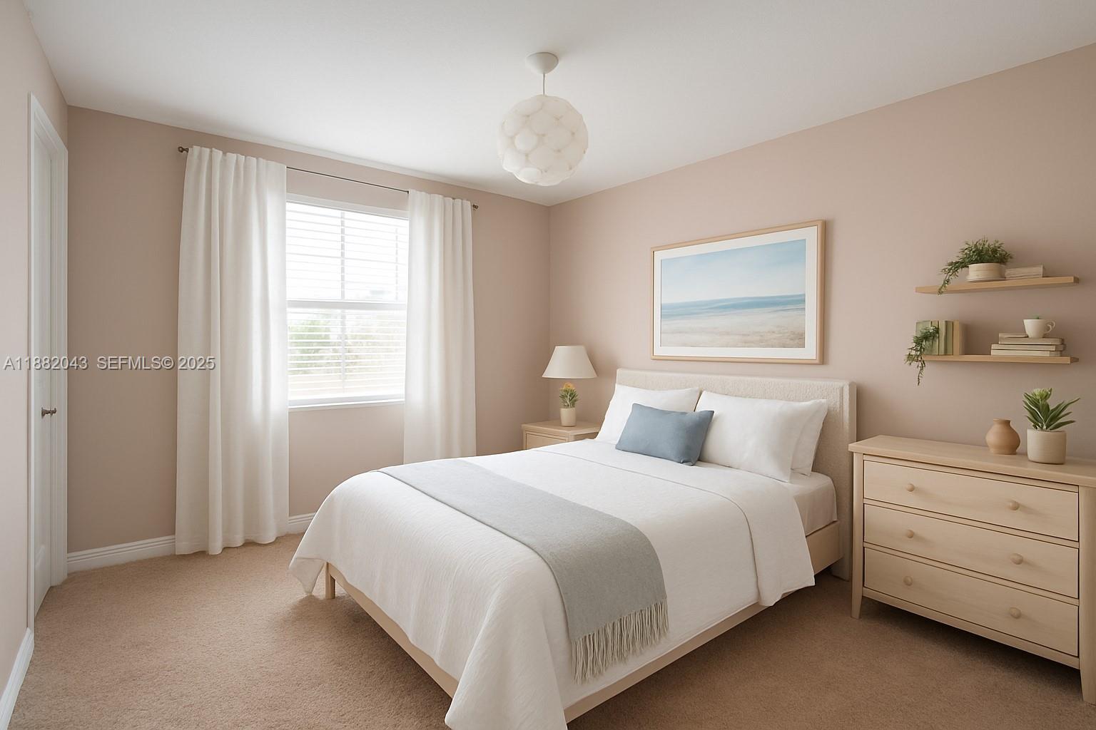 7702 Paddock Place, Unit 7702 Davie, FL 33328 - Photo 7 of 55 a bedroom with a bed and a window