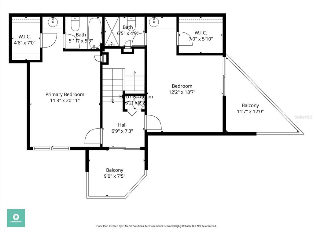 6157 Midnight Pass Road, Unit B12 Sarasota, FL 34242 - Photo 47 of 75 a picture of a bathroom with a white wall
