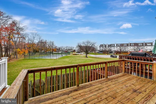 a view of balcony with city view