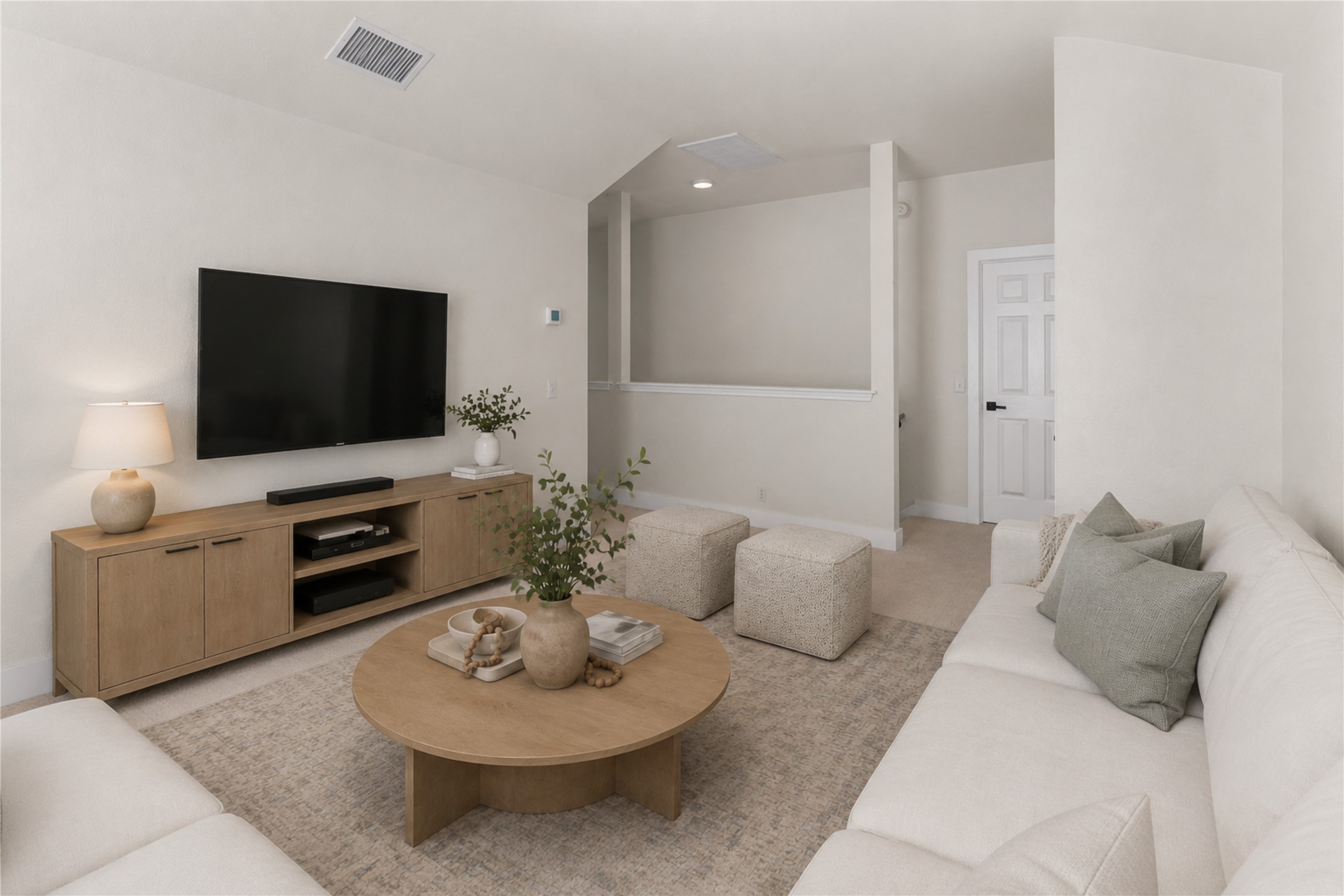 183 Musgrav Kyle, TX 78640 - Photo 10 of 24 a living room with furniture and a flat screen tv