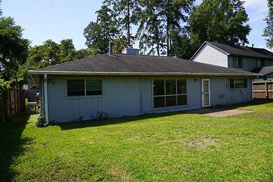 2503 Shady Bayou Lane Spring, TX 77373 - Photo 18 of 21 Back shot of house and roof