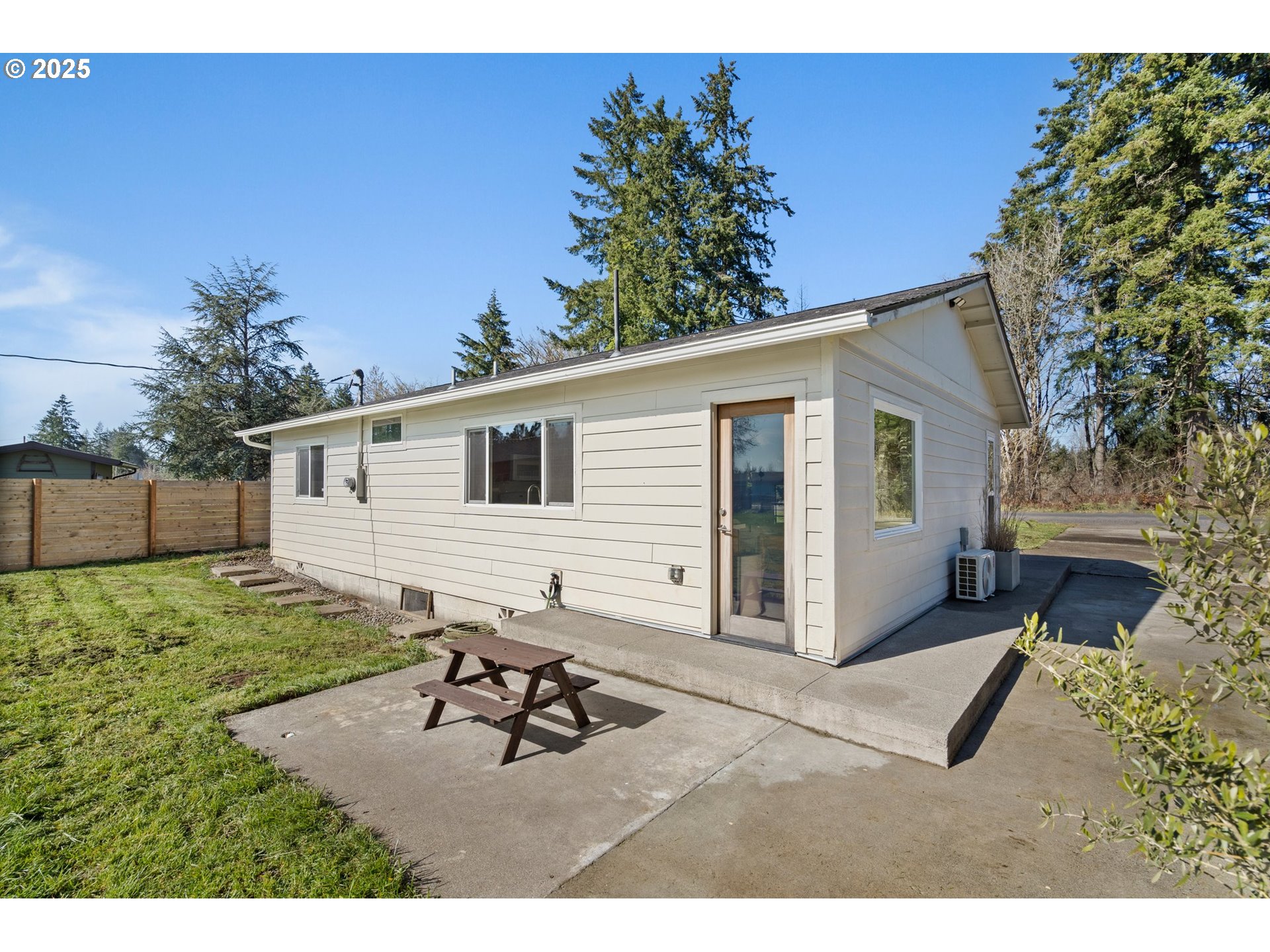 118 Eadon Road Toledo, WA 98591 - Photo 23 of 42 a view of a backyard with a patio