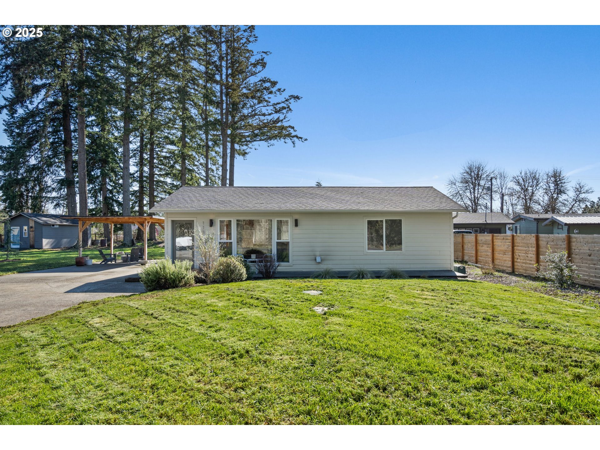 118 Eadon Road Toledo, WA 98591 - Photo 25 of 42 a view of a house with a yard
