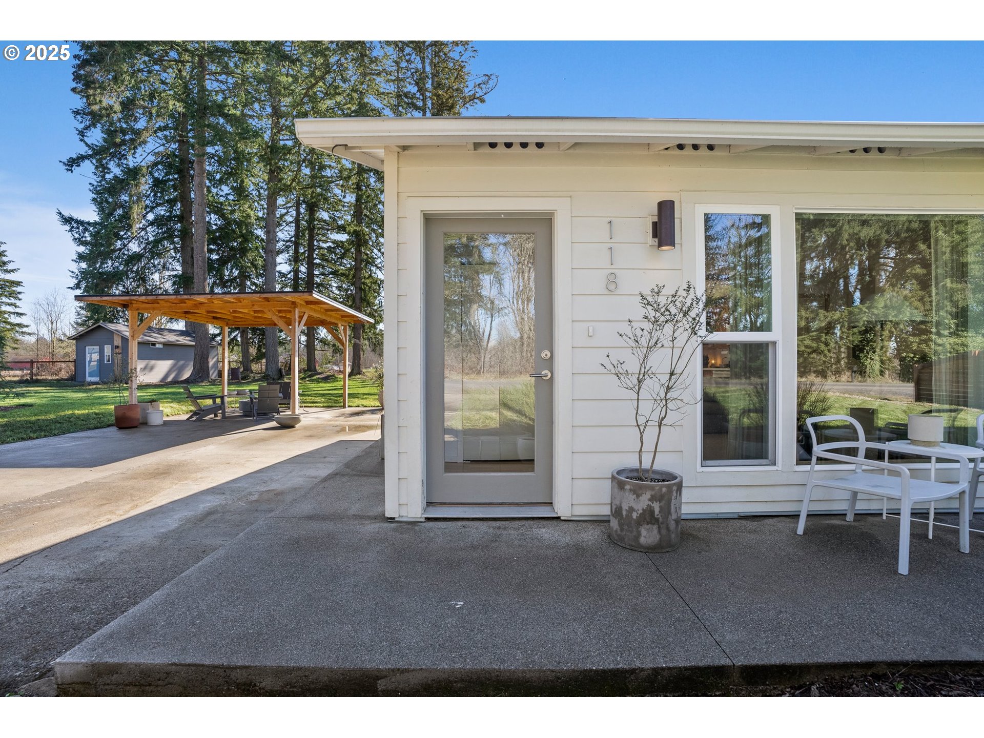 118 Eadon Road Toledo, WA 98591 - Photo 3 of 42 a view of an entrance to house with yard