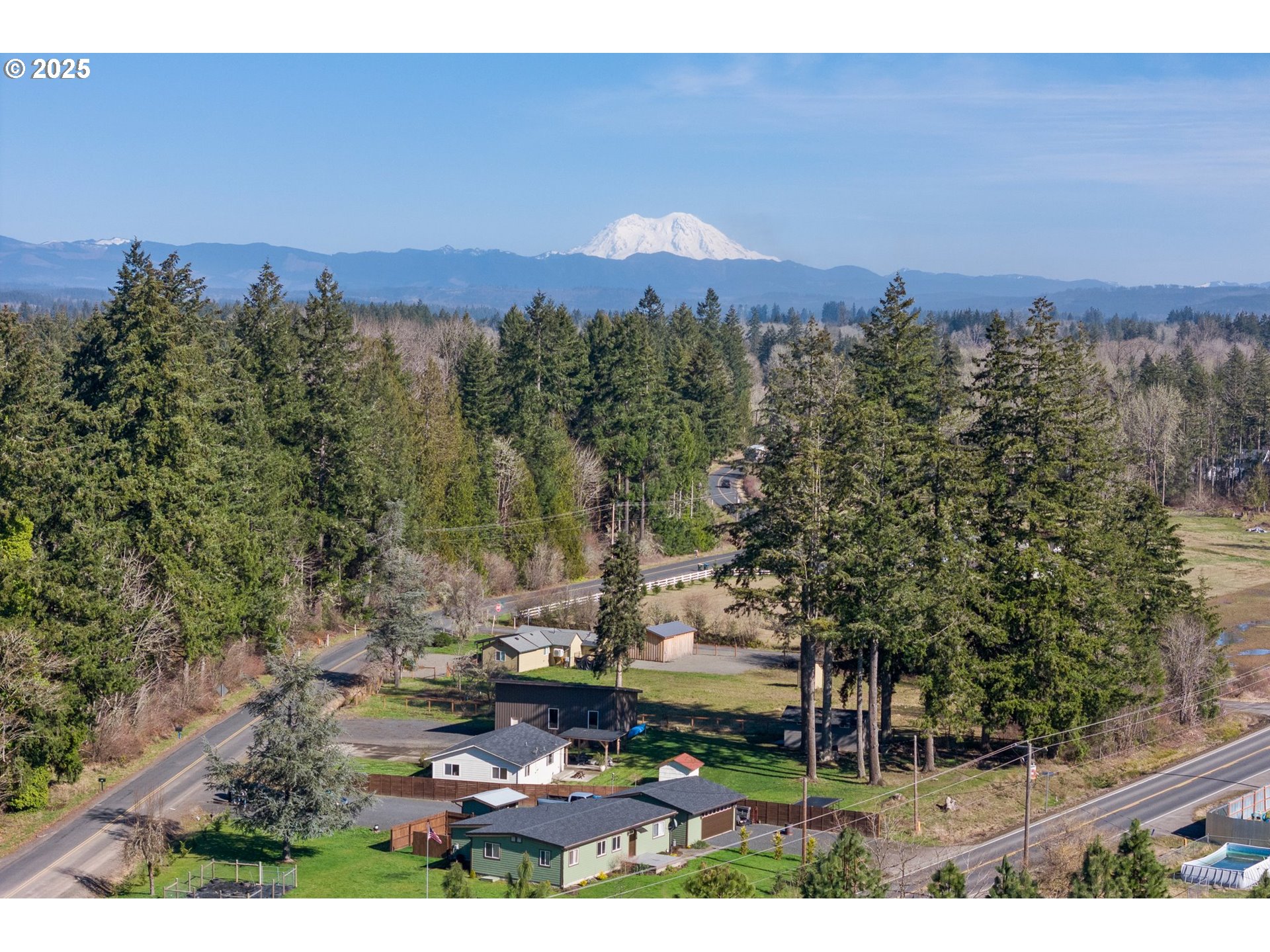 118 Eadon Road Toledo, WA 98591 - Photo 35 of 42 a view of a city with sunset view