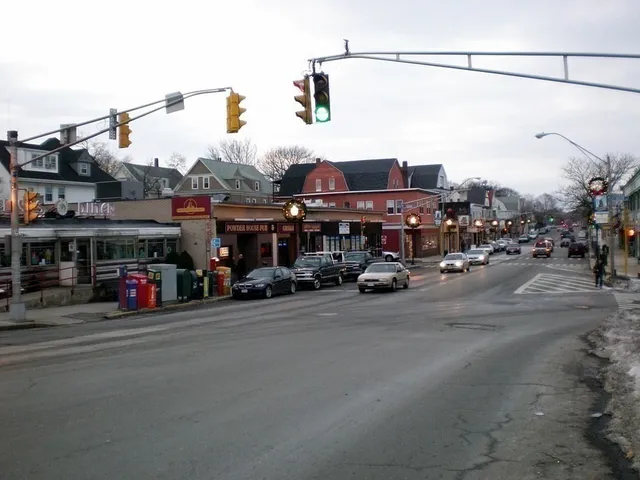 a view of street with cars