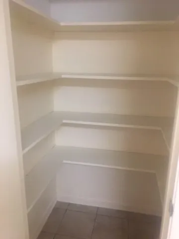 a close up view of racks