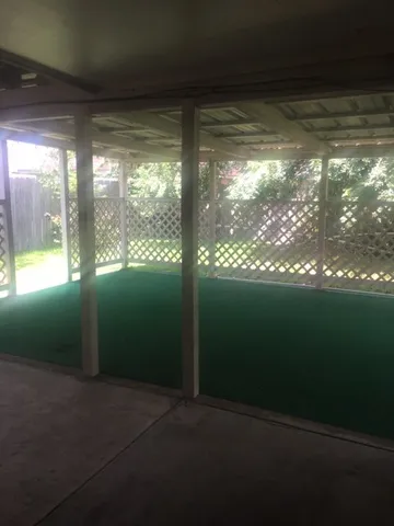 a view of outdoor space and window