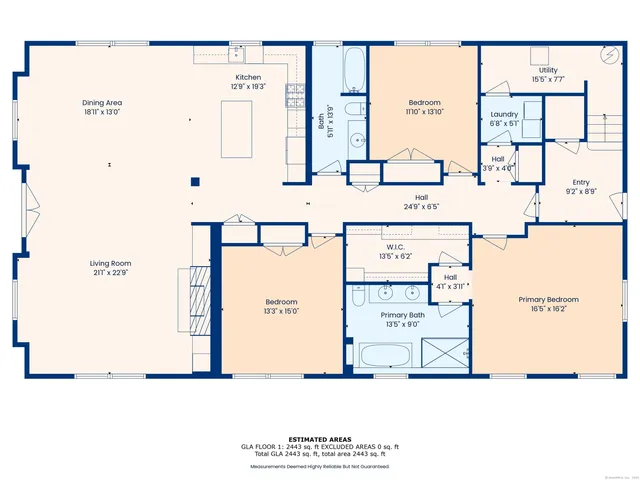 a picture of a open kitchen with a white bed and a cabinets