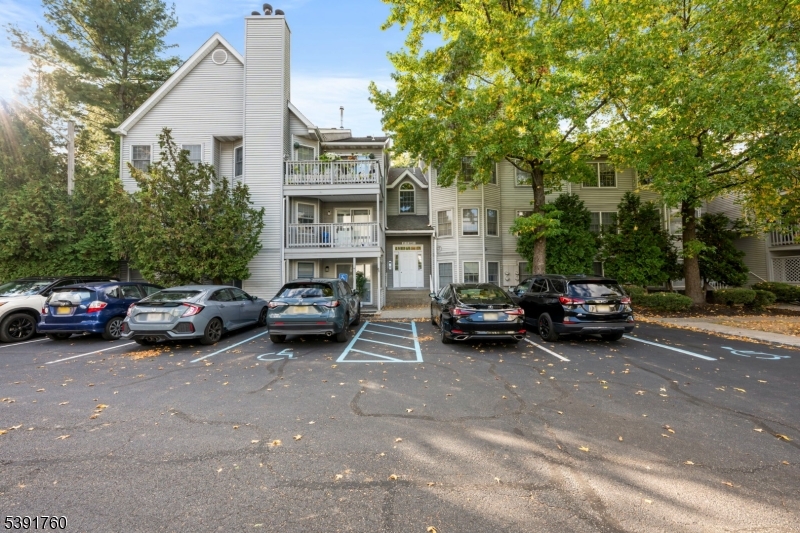 a car parked in front of a house