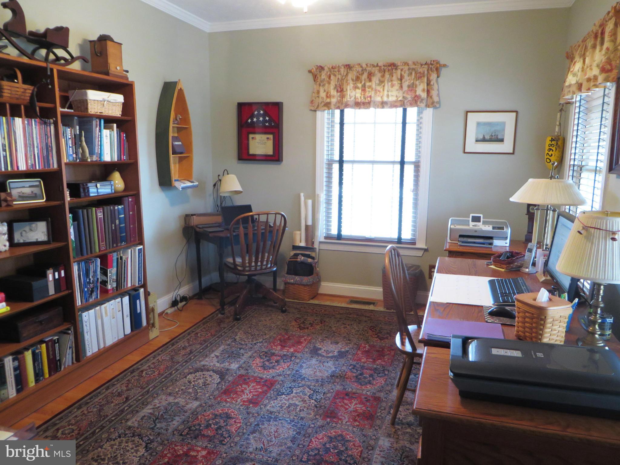 16745 St Jeromes Neck Road Dameron, MD 20628 - Photo 11 of 30 Living room, currently used as an office