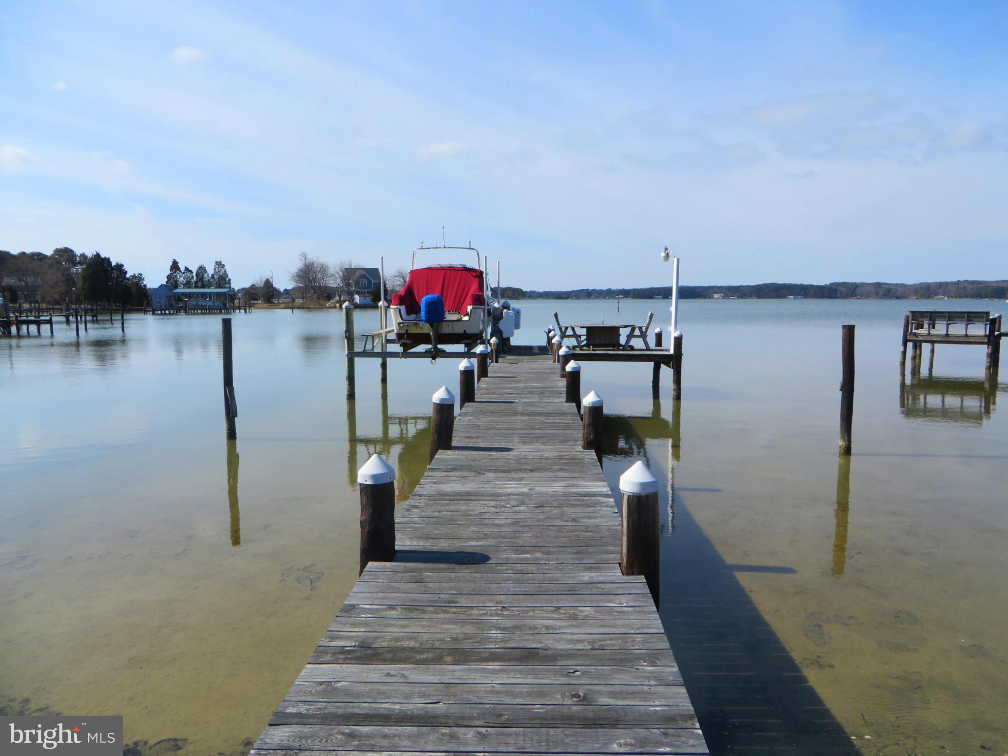 16745 St Jeromes Neck Road Dameron, MD 20628 - Photo 3 of 30 Pier with boatlift