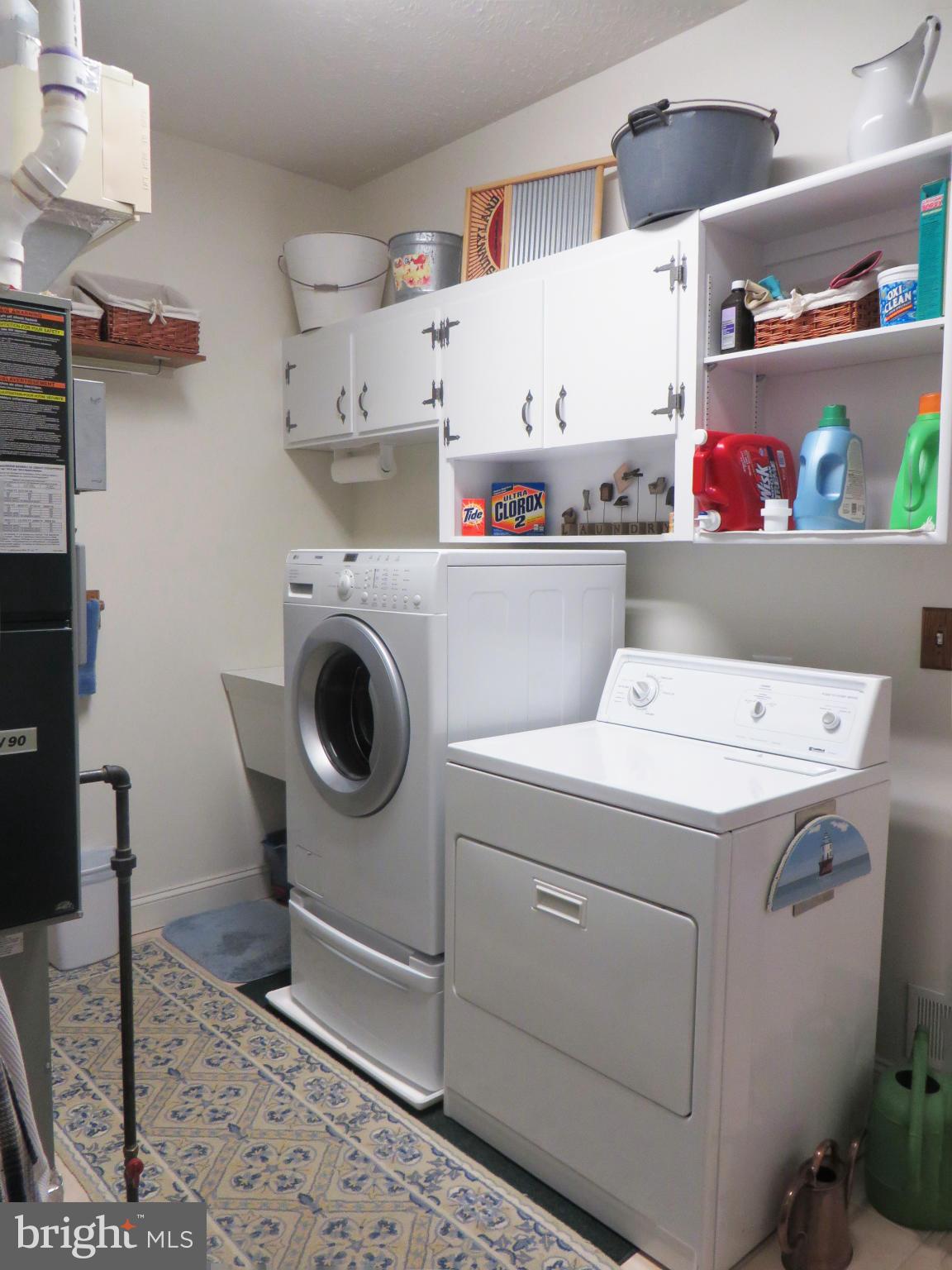 16745 St Jeromes Neck Road Dameron, MD 20628 - Photo 25 of 30 Laundry room, washer/dryer convey